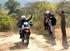 Viaje en moto a Kenia