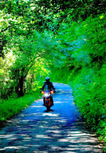 Ruta en moto por la naturaleza asturiana