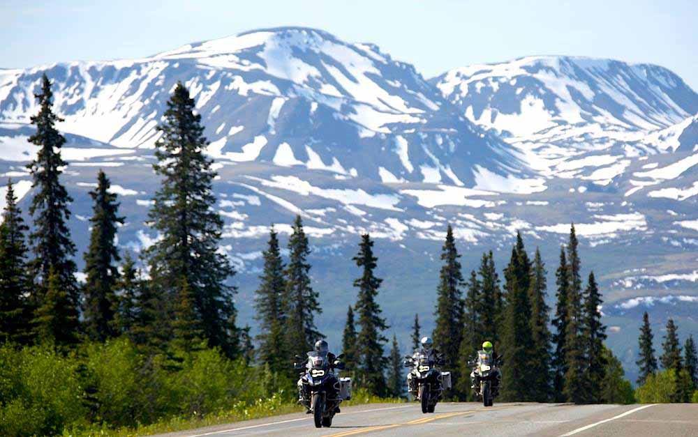 Ruta motera por Alaska