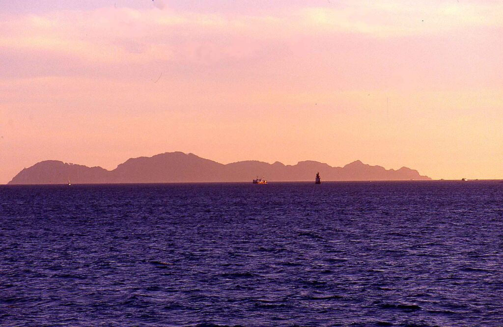 Vista panorámica de las Islas Cies