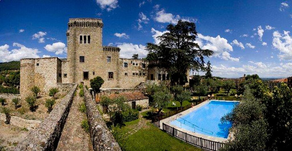 Castillo de los Condes de Oropesa en Jarandilla de la Vera