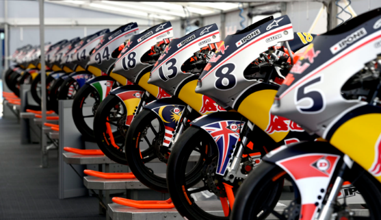 Motos de la Red Bull Rookies Cup